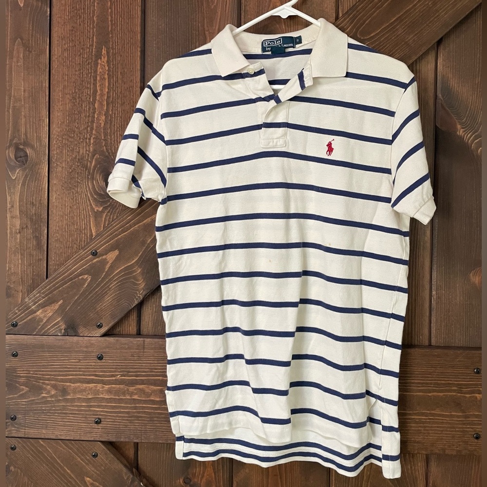 Vintage Polo by Ralph Lauren Striped Polo Shirt